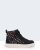 Classic High Top (Kids) – Black Polka