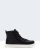 Classic High Top (Kids) – Black Quilt Leather