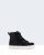 Classic High Top (Toddler) – Black Quilt Leather