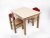 Rectangular Wooden Table and 2 Chairs (Store Pick Up Only!)