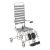 Aspire Tilt & Recline Shower Commode