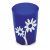 Ornamin Non Slip Cup, Flower, Blue/Yellow