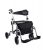 Hero Medical Seat Walker/Wheelchair – Fusion 2 in 1 – Silver