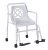 Fixed Height Shower Chair with Wheels